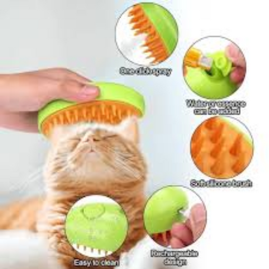 CEPILLO DE VAPOR RECARGABLE PARA MASCOTAS